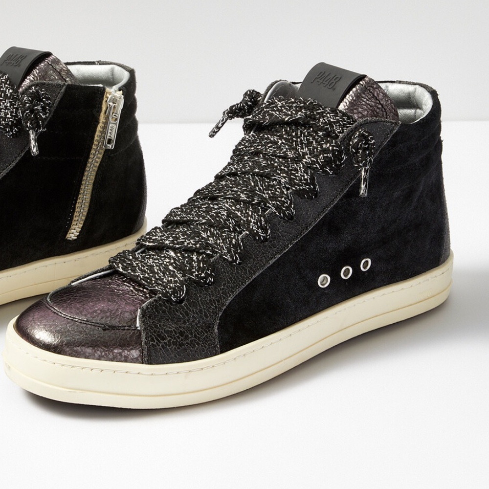 P448 Skate hightops- Boster color- size 38- worn once!